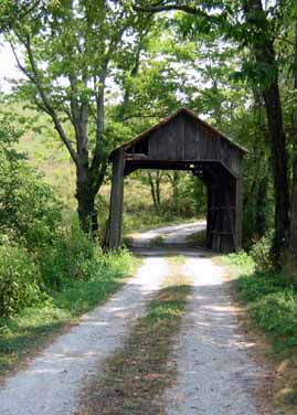 photo of covered bridge kentucky