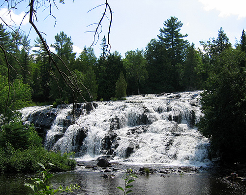 Bond Falls, near Watersmeet, Michigan