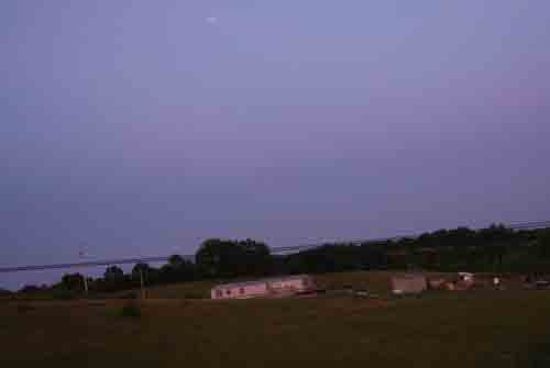 A mobile home in rural Kentucky