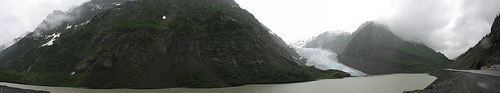 Bear Glacier Panorama / near Stewart, British Columbia, Canada