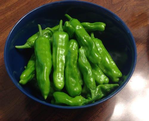 Peperoncini peppers