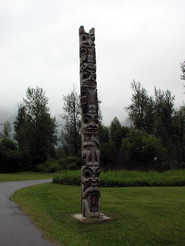 Totem near Prince Rupert