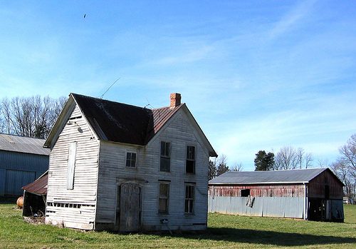 Abandoned homestead farm Kentucky