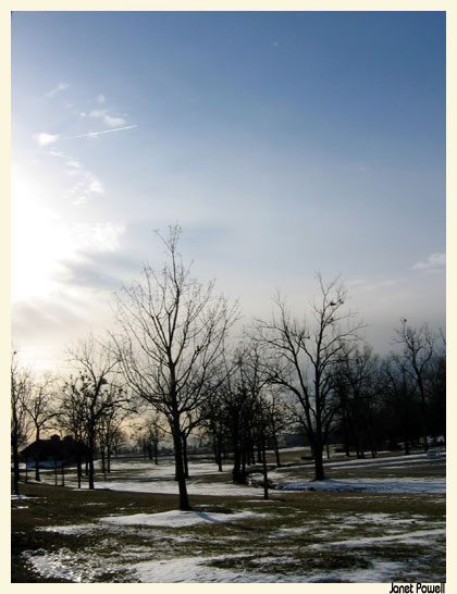 snow field Keeneland Earth Healing